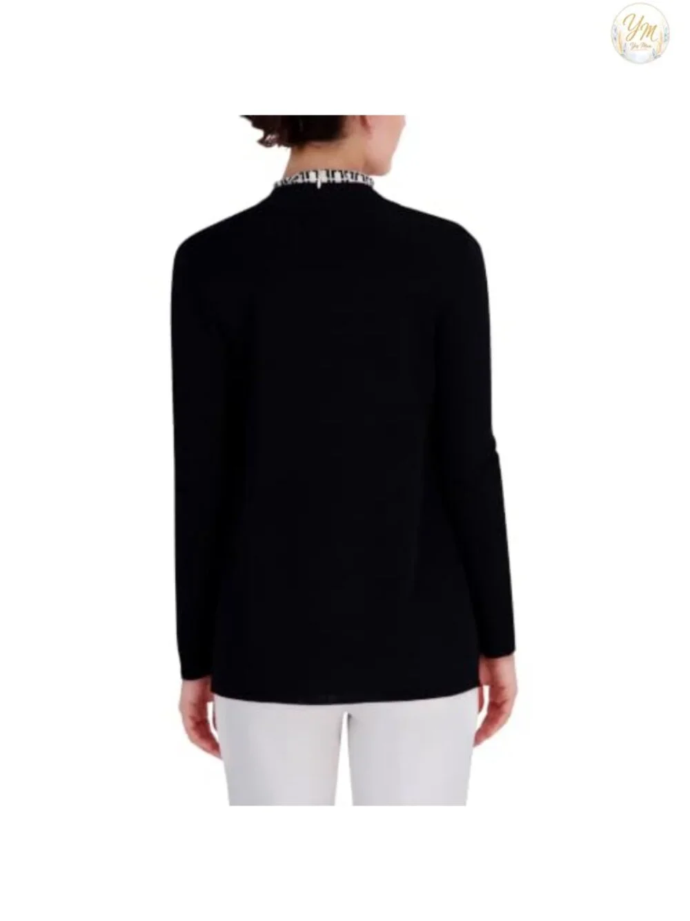 Anne Klein Women's Cardigan Knit V-Neck Long Sleeve with Pockets
